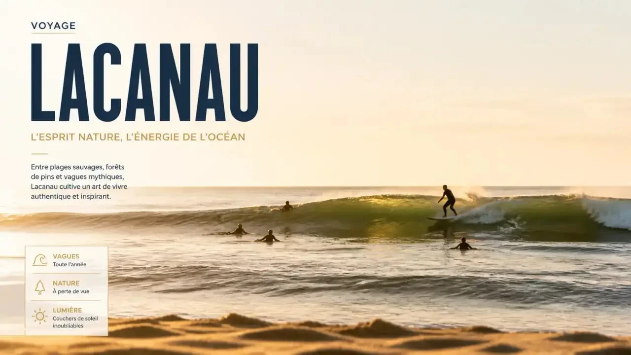 Activités à Lacanau : surf sur les vagues de l'océan Atlantique
