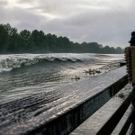 Mascaret 33 sur la Dordogne : vague et berges à éviter