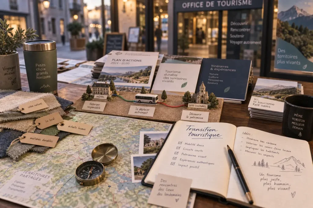 Acteurs du tourisme durable : entreprises, collectivités et réseaux forment une seule chaîne