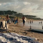 Lacanau plage : choix Nord, Centrale ou Sud