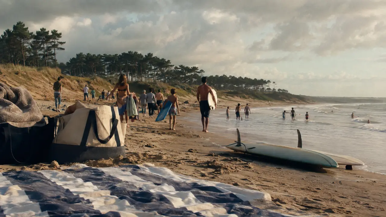 Lacanau plage : choix Nord, Centrale ou Sud